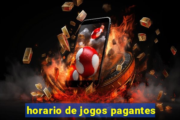 horario de jogos pagantes